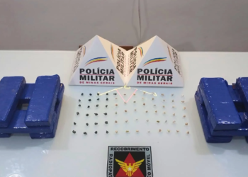 Jovem é preso com 12 barras de maconha em Valadares