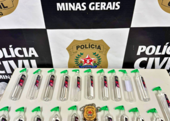 Lança-perfume é apreendido pela Polícia Civil durante entrega em Valadares