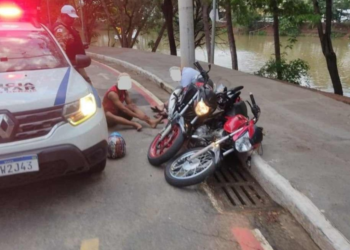 Rolezinhos em Valadares: fuga da PM termina em acidente e prisão