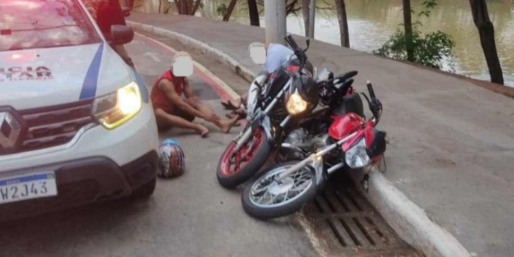 Rolezinhos em Valadares: fuga da PM termina em acidente e prisão