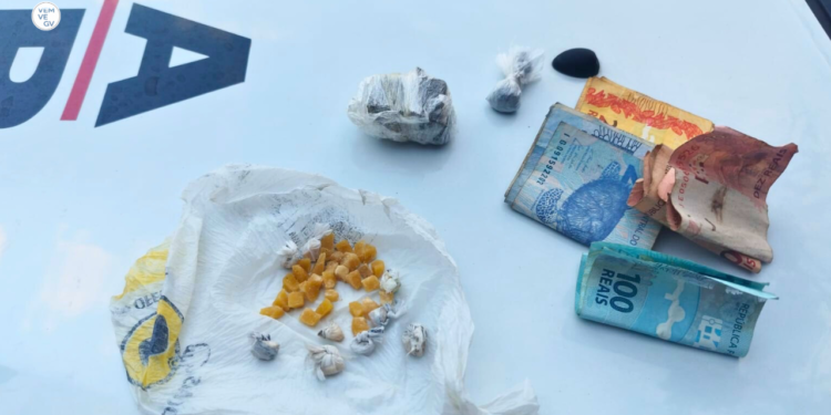 Suspeito é preso com drogas e dinheiro no Vila Rica, em Governador Valadares