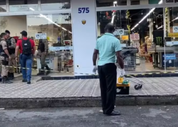 homem é morto dentro de supermercado em Ipatinga