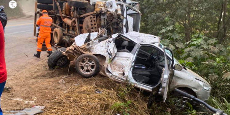 Acidente na BR-381 deixa uma pessoa morta e várias feridas no Vale do Aço MG