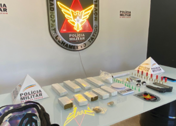 Polícia Militar prende suspeito com arsenal e drogas em Governador Valadares