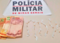 PM flagra tráfico de drogas na Prainha do Jaó em Tumiritinga MG