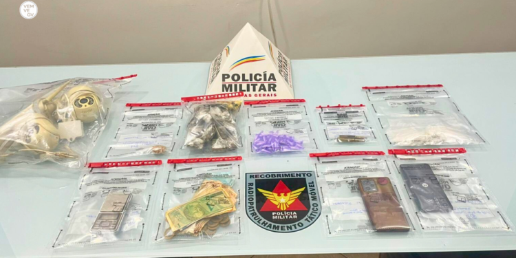 Casal é preso por tráfico de drogas em Mathias Lobato MG