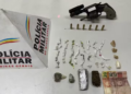 Jovem é preso com arma, drogas e munições em Governador Valadares