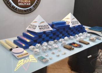 40 kg de droga são apreendidos em ilha no Rio Doce em Valadares