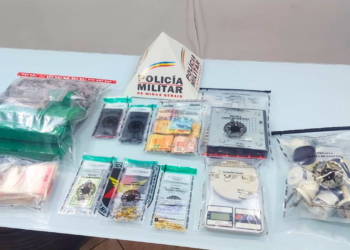 PM apreende grande quantidade de dr0gas em Governador Valadares