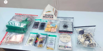 PM apreende grande quantidade de dr0gas em Governador Valadares
