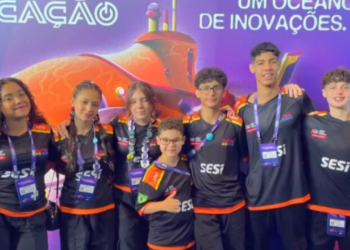 Equipe de robótica de Valadares garante vaga no mundial nos EUA