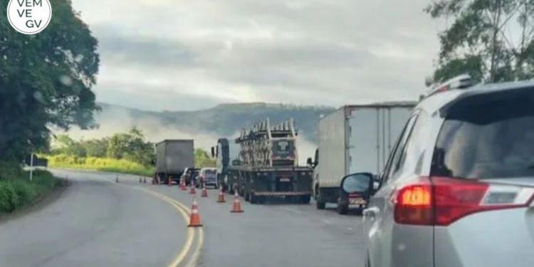 BR-381 tem obras em trechos de Valadares, Barão de Cocais, Nova Era e Nova União nesta segunda