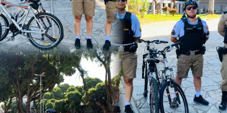 PM de Valadares lança Ciclo Patrulha no Centro da cidade