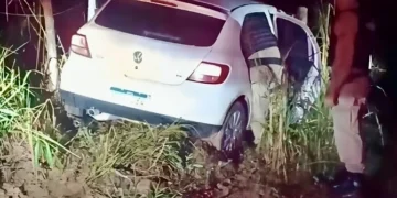 Fugitivo do Espírito Santo é interceptado em Valadares, em veículo furtado.