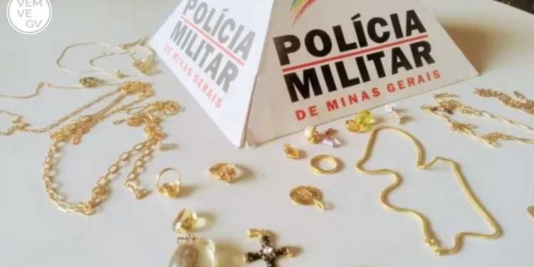 Mulher é presa após furtar joias de alto valor em Ipatinga MG