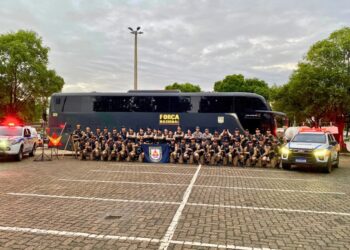 PMs de Valadares treinam com Força Nacional em Brasília