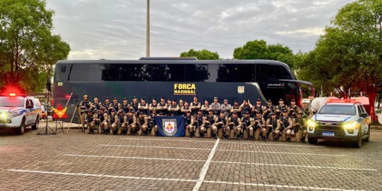 PMs de Valadares treinam com Força Nacional em Brasília