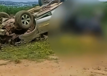 Idoso morre em acidente no Pico da Ibituruna, em Valadares; três ficam feridos