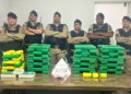 Homem é preso com 74 barras de maconha e cocaína durante em Conselheiro Pena