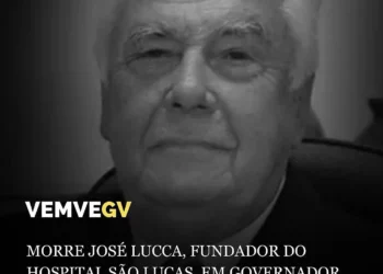 Morre José Lucca, fundador do Hospital São Lucas, em Governador Valadares.