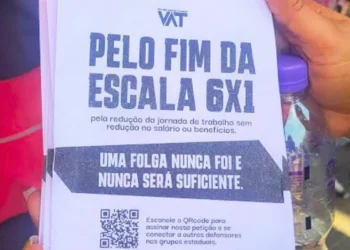 Petição para o fim da escala 6×1 ultrapassa um milhão de assinaturas.
