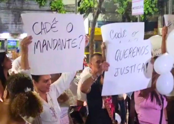 “Quem mandou matar Ingrid?”: Assassinato de empresária gera protesto em Valadares