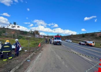 Acidente na BR-259 deixa um morto e três feridos em Conselheiro Pena