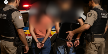 Casal é preso após furtar televisão de motel em Valadares