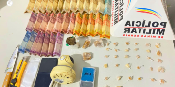 Homem é preso por tráfico de drogas no Centro de Marilac