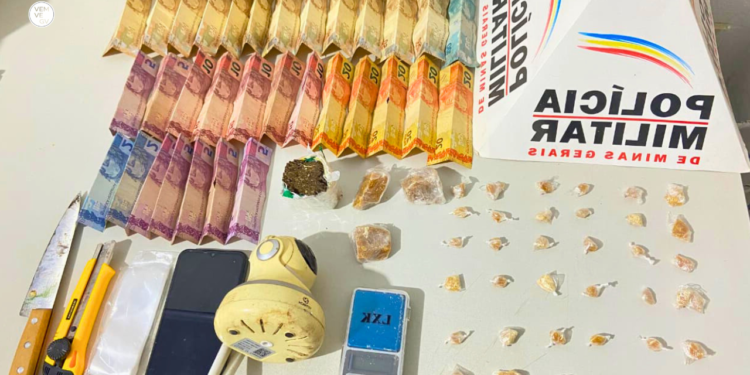 Homem é preso por tráfico de drogas no Centro de Marilac