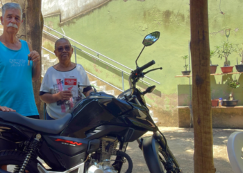 Aposentado ganha moto 0 km ao manter tributos em dia em Valadares