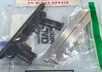 Homem é preso com submetralhadora após ser baleado em Valadares