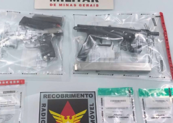 Prisão por tráfico, porte de arma e corrupção de menores em Valadares