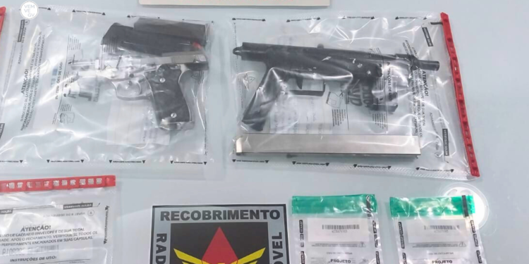Prisão por tráfico, porte de arma e corrupção de menores em Valadares