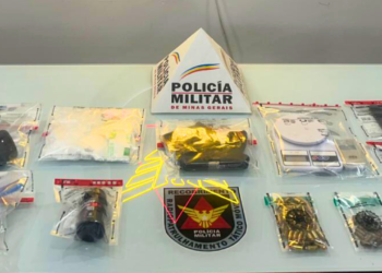 Homem é preso com pistola, drogas e munições no Palmeiras, em Valadares