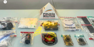 Homem é preso com pistola, drogas e munições no Palmeiras, em Valadares
