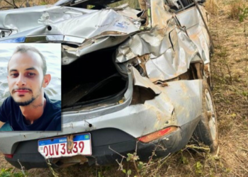 Taxista desaparece após corrida para Valadares e carro é encontrado capotado