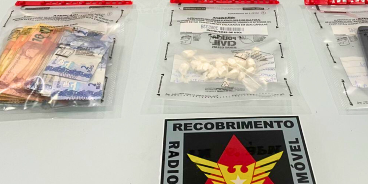 Suspeito é detido com cocaína e dinheiro no São Cristóvão, em Valadares