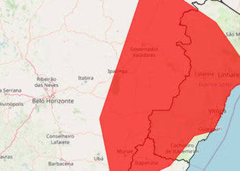 INMET e Defesa Civil emitem alerta de alto risco hidrológico para Governador Valadares