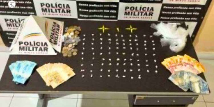 Mãe e filho menor são detidos por tráfico de drogas em Coroaci MG
