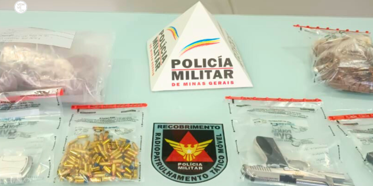 Casal é preso com arma, munições e mais de R$ 900 mil em pedras de fel bovino em Valadares