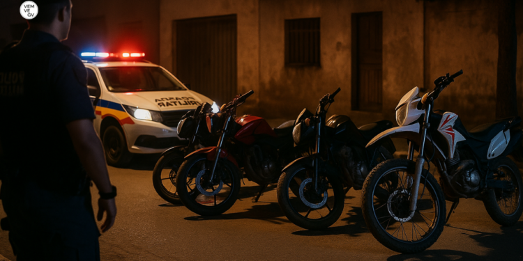 PM realiza operação contra manobras perigosas e apreende quatro motocicletas em Valadares