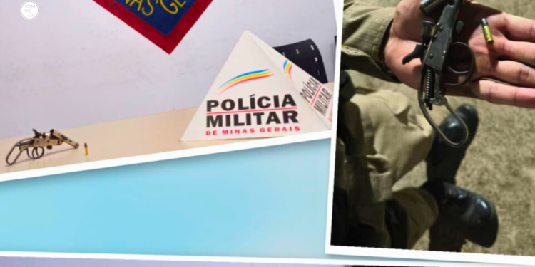 Homem é preso após efetuar disparo com arma de fogo em São João Evangelista