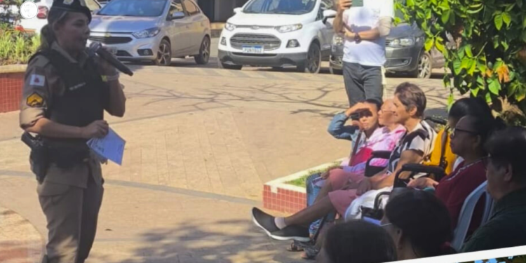 Palestra sobre violência doméstica reúne moradores em Gonzaga durante o Agosto Lilás