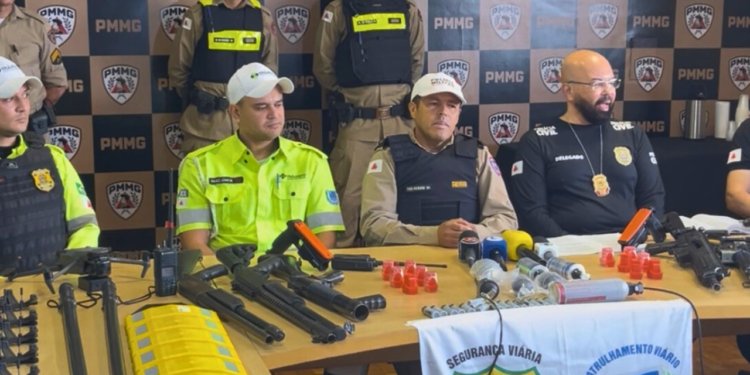 Forças de segurança apresentam operação contra “rolezinhos” em Valadares