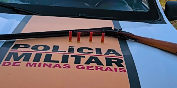 PM Rodoviária prende homem por porte ilegal de arma na LMG-766, em Valadares