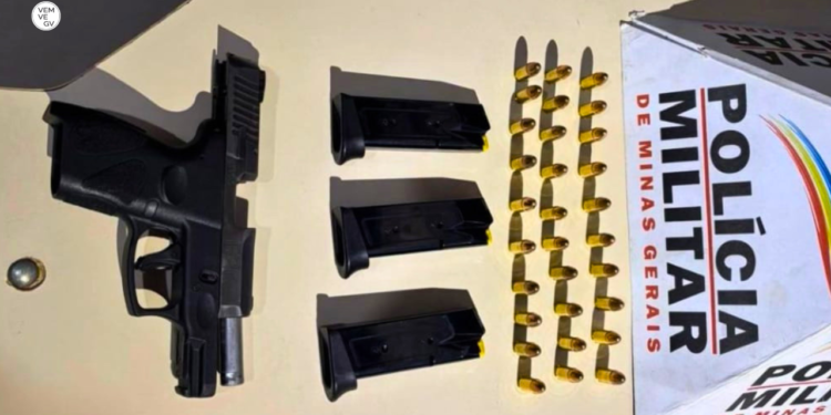 Homem é preso em Santa Maria do Suaçui e arma apreendida em Peçanha