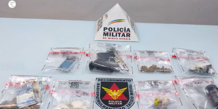 Foragido da Justiça é preso com drogas e arma no Conjunto Sir, em GV