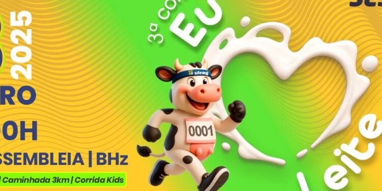 Corrida Eu Amo Leite celebrará saúde, esporte e o valor do leite