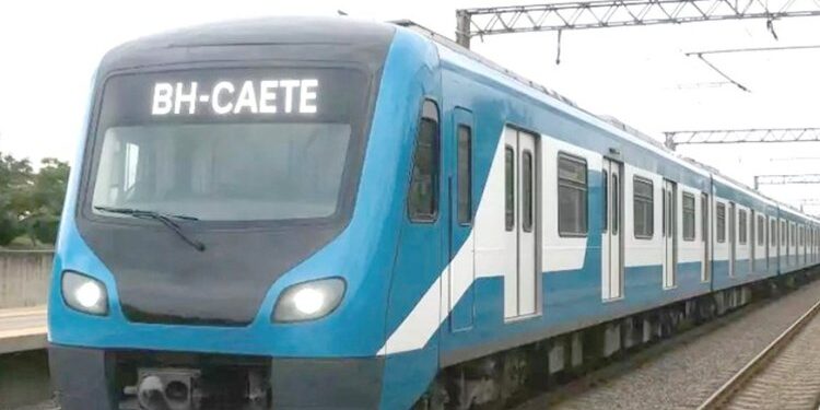 Projeto prevê trem entre BH e Caeté